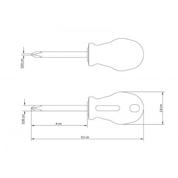 Chave Toco p. Cruz 6x38 -14xz.1/2 - Tramontina